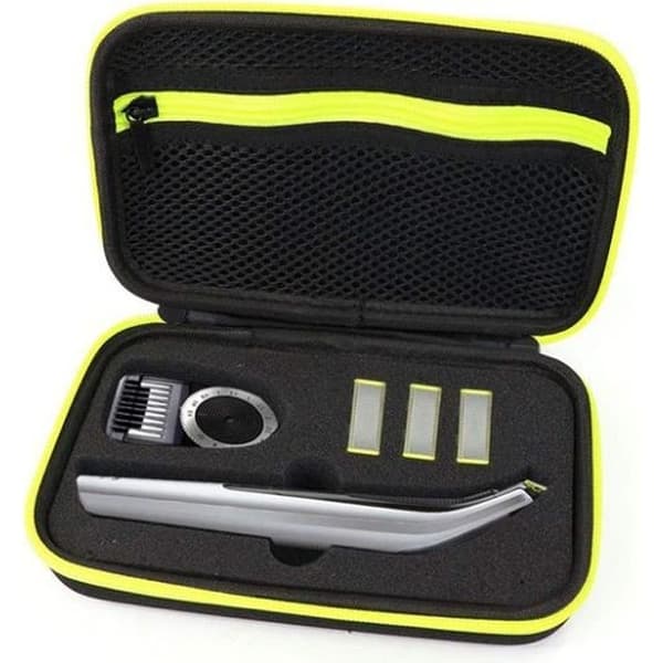 Tukeva kotelo Philips OneBlade PRO -sarjan parranajokoneille Black, Green