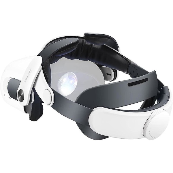 M2 Plus huvudrem kompatibel med Oculus Quest 2 Förbättrad komfort Minska ansiktsstress Ersättning Halo-rem för Quest2-tillbehör