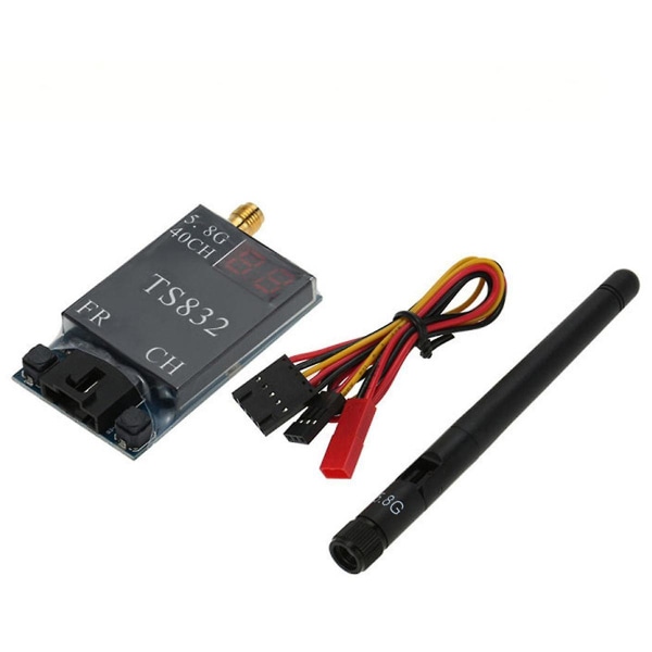 TS832 FPV trådløs sender 5.8G 600Mw med antenne trådløs AV sender til FPV Multicopter