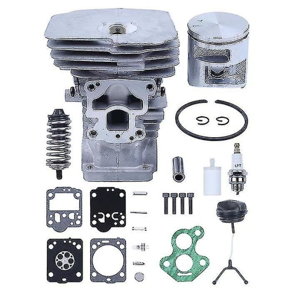 Sylinderstempel tennpluggsett for Husqvarna 435 435e 440e 440 Ii motorsagdeler