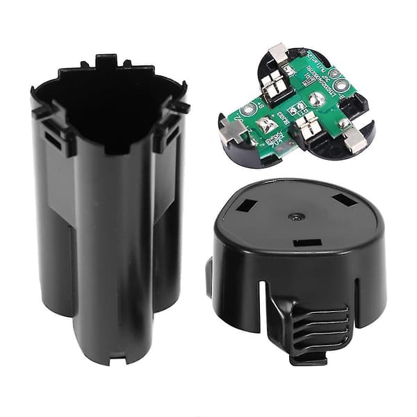 Plastbatterilåda för elektrisk borrmaskin, PCB-kort, batteriskyddskort för 12V 10.8V