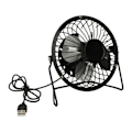 Solpanelventilator 5W USB 360 Graders Justerbar Solpanel Drivhusventilator til Udendørs Hønsehus og Hundehus