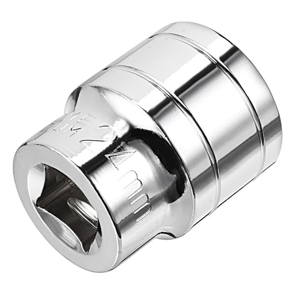 2 STK Sekskantpipe-1/2 Kort Pipe 24mm
