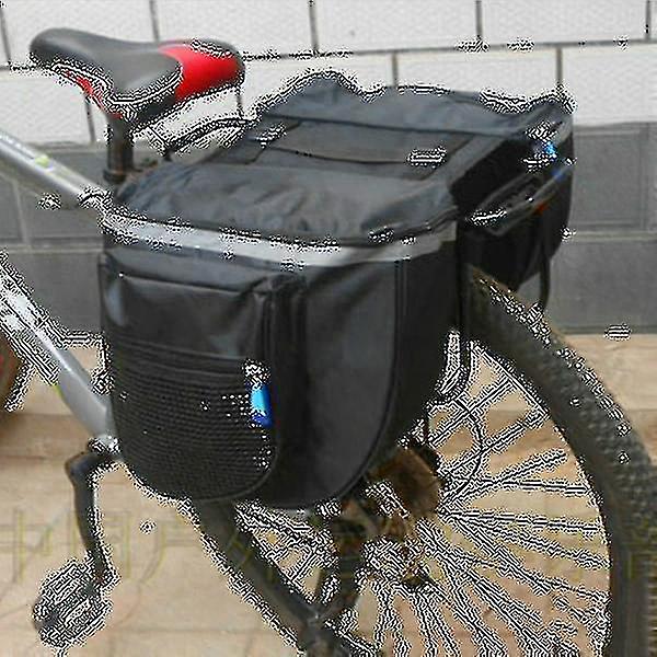Vattentät dubbelväska Väska Cykel Cykel Cykling Baksätespaket Sadelpaket