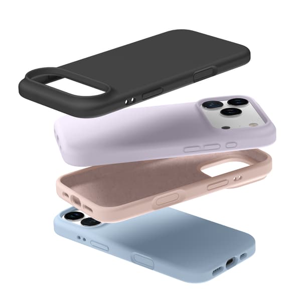 iPhone skyddsfodral med sensoraktiverad pop-up-teknik och stötdämpning. black iPhone 15Plus