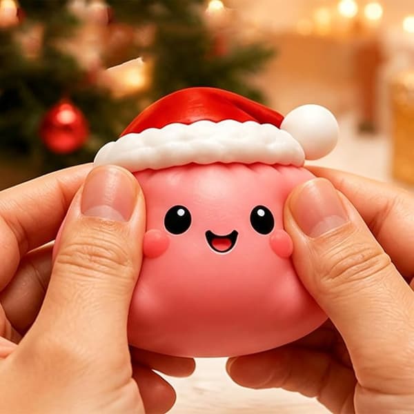 Squishy julekalender 2026 Klemmelegetøj Kalender (A)