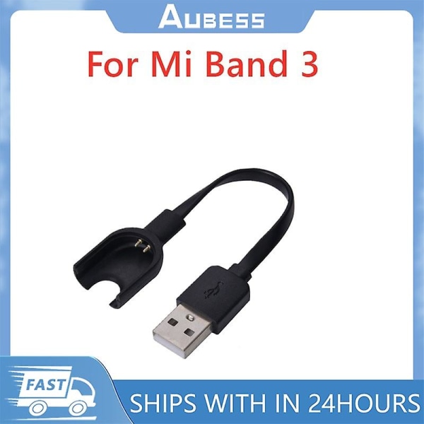 Skrivebordslader for Mi Band erstatning USB-ladekabeladapter for Xiaomi Miband 3 Smart