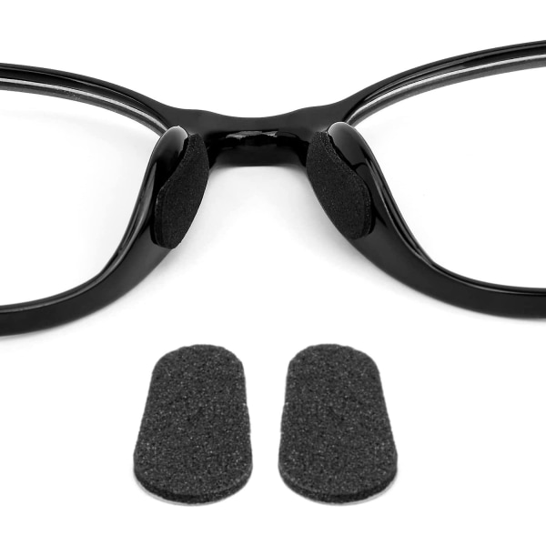 [96 Pairs] Adhesive Nose Pads Non-slip Nose Pads For Glasses Sunglasses Spectacles (black)