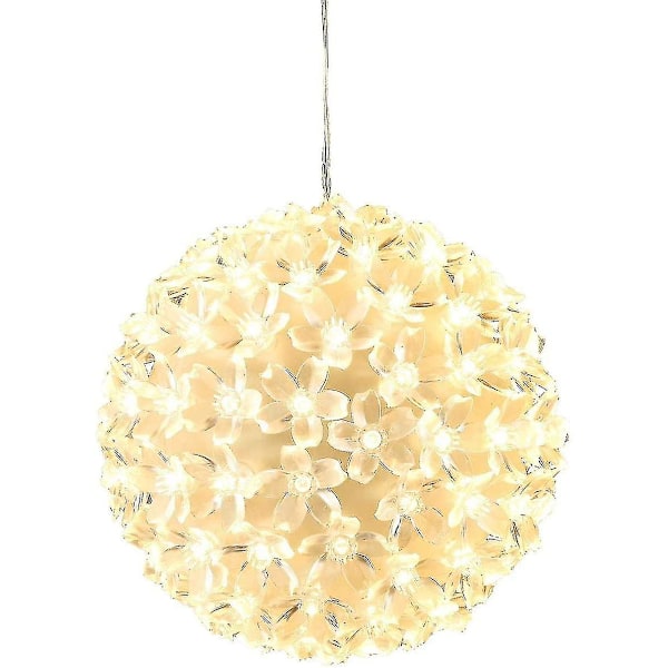 Bambelaa! 100 Led Light Ball Light Ball Warm White Christmas Decorations Ball Christmas Lights Christmas Approx. 15 Cm