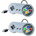 Kompatibel kablet controller kompatibel med New Super Nintendo NES/SNES Classic Edition Mini 2017, Klassisk spilcontroller