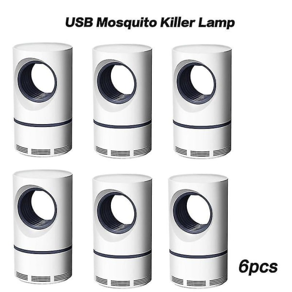 Usb Myggedræberlampe Bærbar Elektrisk Insektdræber UV Myggelampe Lys Sommerfluesmækker Fluefælde til hjemmet soveværelse