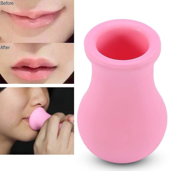 Vaseformet Lip Plumper Enhancer Soft Silikon Pout Lips Enhancer Plumper