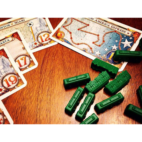 Europeiska Brädspel Biljetter | Familjespel Ticket to Ride Leksak för Barn, 6 År & Äldre