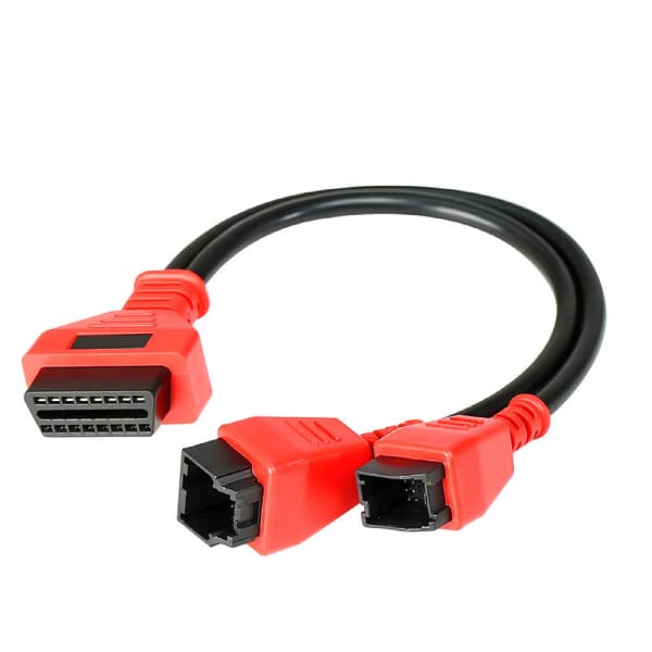 Autel 12+8 diagnostisk adapterkabel (OBD2 hun til MS908/MS906S/MS908S Pro/MS905 stik) til Chrysler