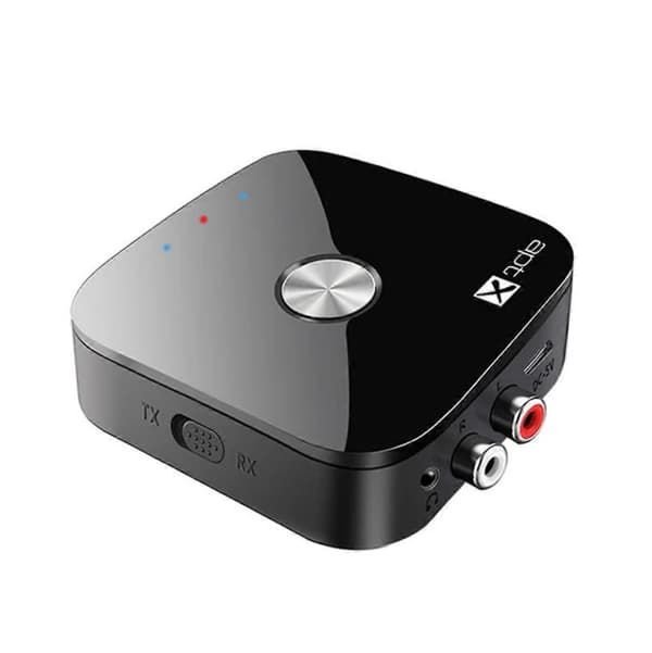 Bluetooth 5.4 lydsender/-mottaker AptX-Adaptive/HD/LL 3.5MM AUX 2-i-1 trådløs Hifi-adapter