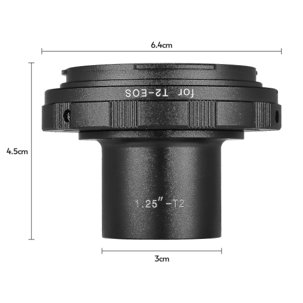 2024 Nytårsaften Hot Items 1,25-t2-eos Adapter Ring Fotografering Tilbehør Erstatning til Canon Eos kamera 1,25 tommer okular T2 teleskop til scene