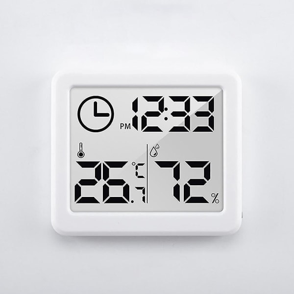 Innendørs hygrometer termometer fuktighetsmåler med temperatur -10 celsius -70 celsius (14 Fahrenheit -158 Fahrenheit ) og