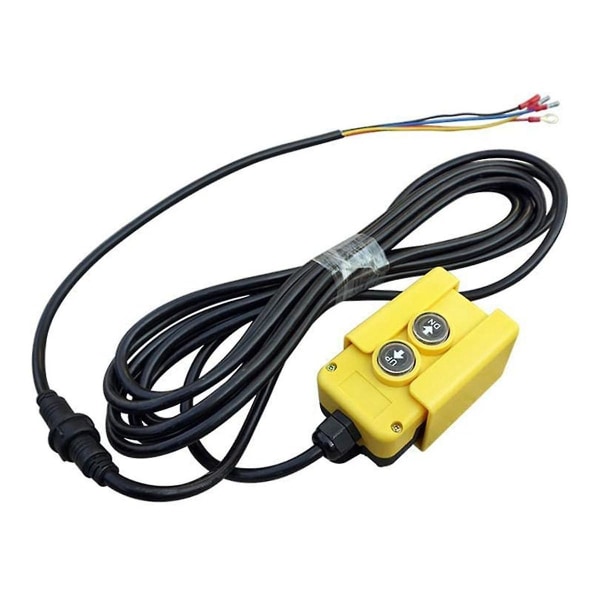 4 Wire Dump Trailer Remote Control 12 Volt 4 Wire DC for Single Acting Hydraulic Power Pump Unit