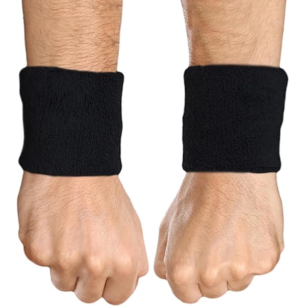 Sportarmband - Fitnessarmband Svettband för Män och Kvinnor - Armsvettband - Svettresistenta Armband
