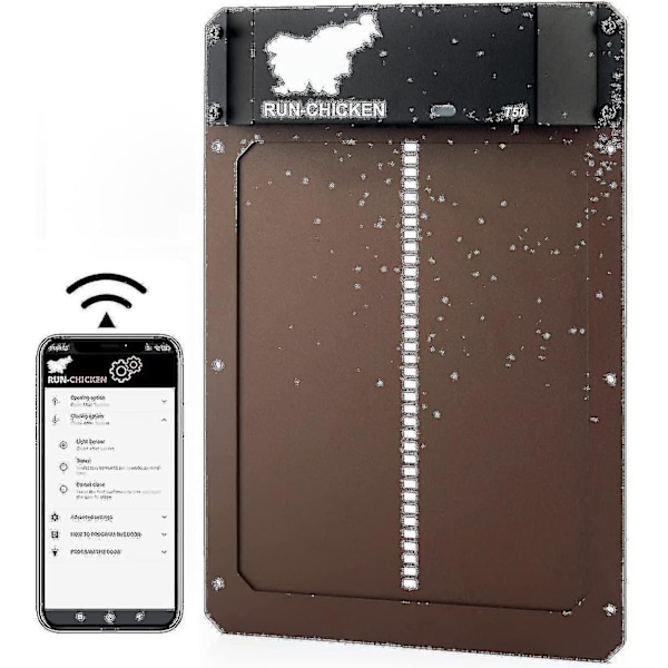 Automatisk Hönshusdörr med Batteri, Ljusdetektering, Aluminium Automatisk Hönshusdörr Xgn -GSL