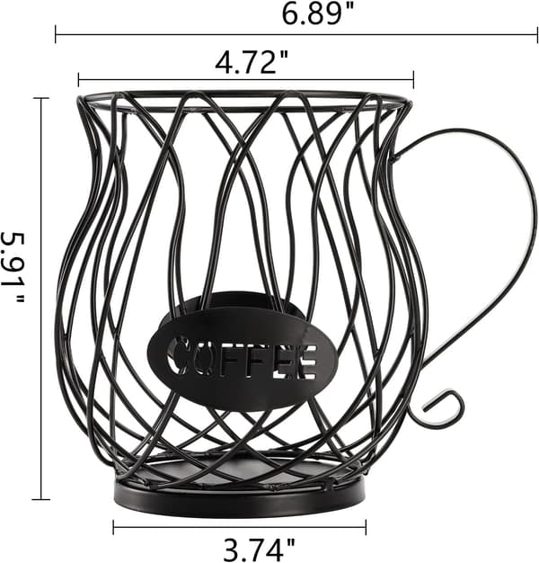 Universal Kaffekapsel Opbevaringskurv Holder, Multipurpose til Hjemmet