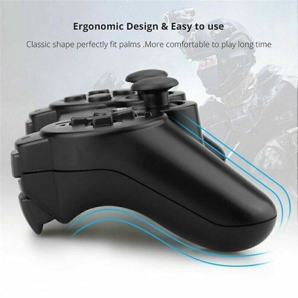 Til PS3 Wireless Bluetooth 30 Controller Game Handle Remote Gamepad AU Stock