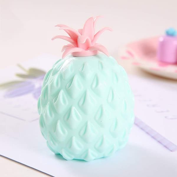 Sensorisk leketøy, ananas stressball, sensorisk leketøy, mini
