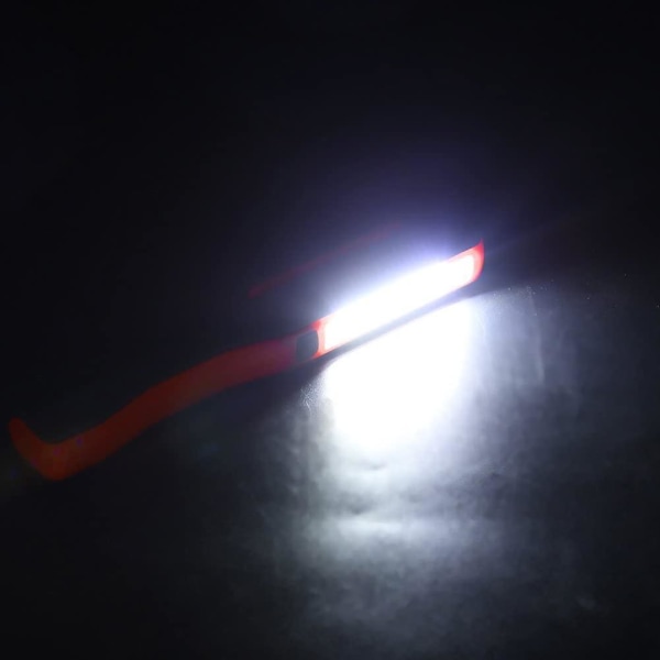 Taskukynätyövalo, LED USB ladattava taskulamppu kannettava kädessä pidettävä valonheitin Superkirkkaat hätävalot magneettisella pyörivällä pidikkeellä autoon