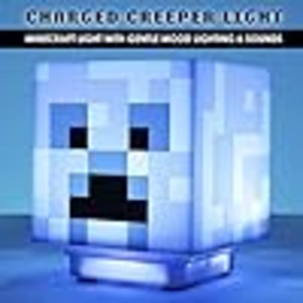 Minecraft Ladet Creeper Lampe med Creeper Lyde, Polymer