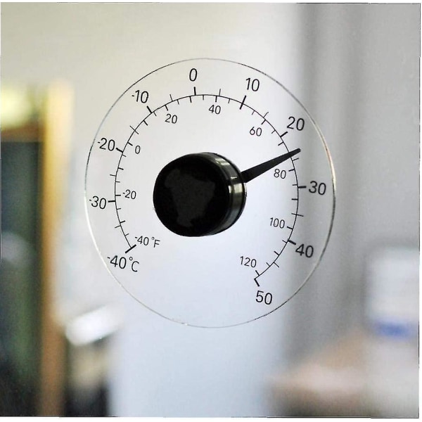 Utomhus termometer självhäftande dörrar och fönster vattentät termometer transparent