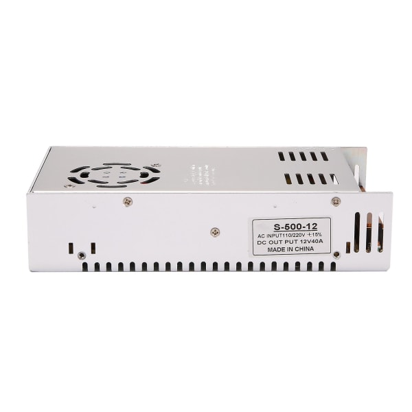 12V 40A Switch Power Supply LED Transformer 500W LED Strip Switch Driver til CCTV LED Strip