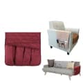 Lenestol Sofa Oppbevaringsveske Kaffe