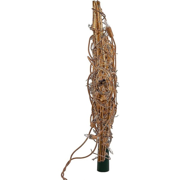 Kurt Adler 20-Light Gold Rotting Star Treetop