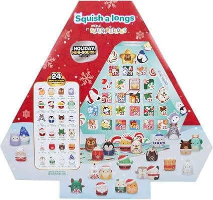 Squish-a-longs Julkalender 2026 – Innehåller 24 Mini-Squish