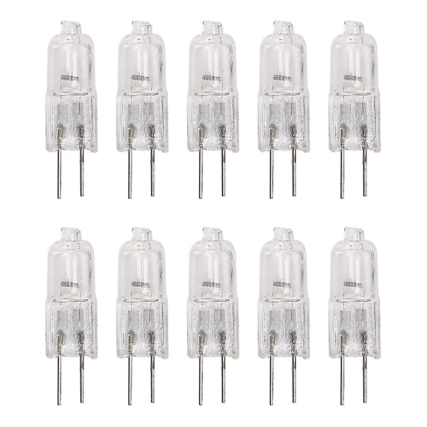 10 X G4 Halogen Light Lamp Lighting 10w Warm White-hhny