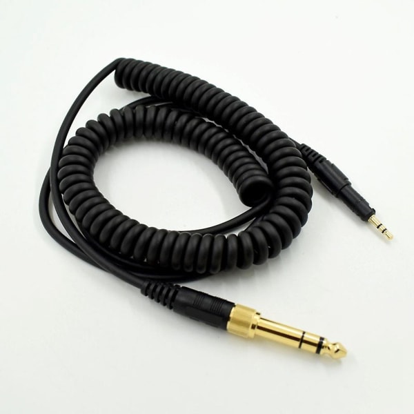 Ersättningsljudkabel för Audio-Technica ATH M50X M40X hörlurar Svart 23 AugT2