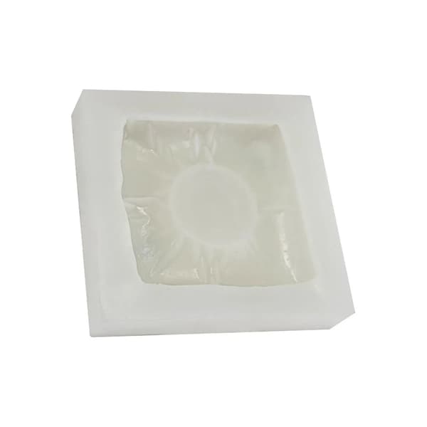 Pude lysestageforme Epoxy støbeform til DIY lysestage smykkebakke