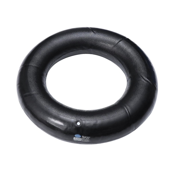 Tykke Voksne oppustelige svømmering af gummi Sikkerhedshjælpe flydesædering - 80 cm efter oppustning (sort)