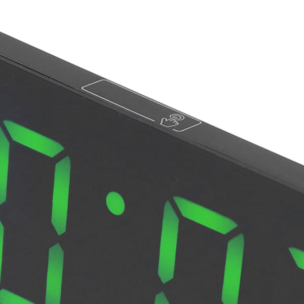 Digital väckarklocka LED Ljusfunktion Speciell Spegeldesign Intelligent Elektronisk USB-driven Klocka
