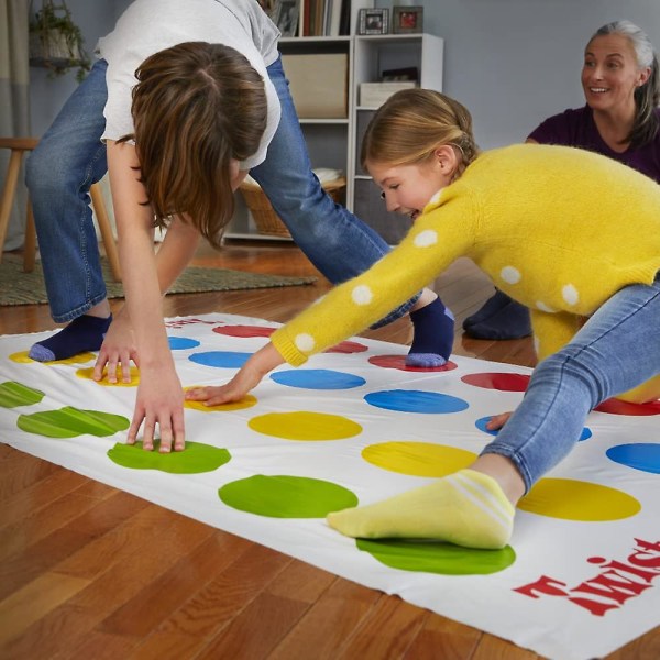 Morsomt Balance Board Twister Game Party Twistergame for familier og barn