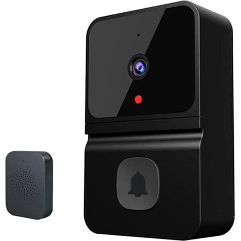 Smart WiFi-videodörrklocka - Dörrkamera - Säkerhetsintercom - Telefonmeddelande.