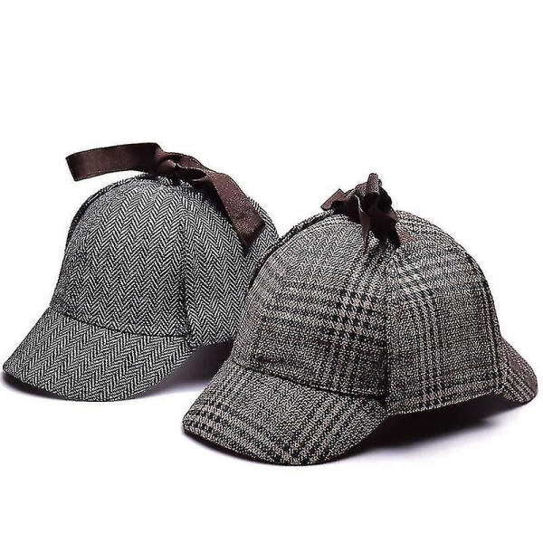 1 Stk Sherlock Holmes Detektiv Baretter Hat Unisex Cosplay Tilbehør