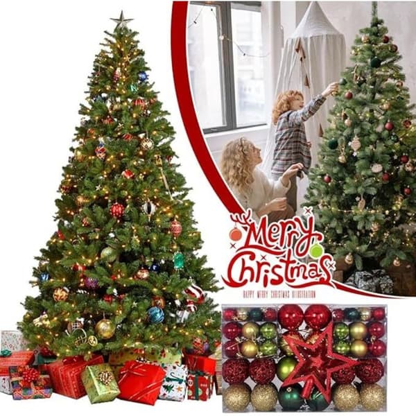 Julgranskulor \"Triple Star\" Paket