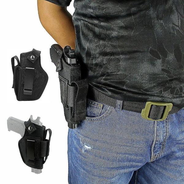 Universal Tactical Pistol Holster Magazine Midjebälte Hand Gun Holder Outdoor443