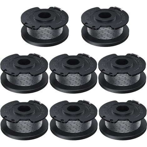 Spoler med 1,6 mm tråd - Længde 5 m - Kompatibel med Bosch græstrimmere - Reference F016800569 - Komplet sæt til vedligeholdelse.