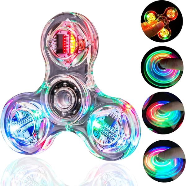 Krystal LED Lys Fidget Legetøj Krystal LED, Lysende Fidget Legetøj