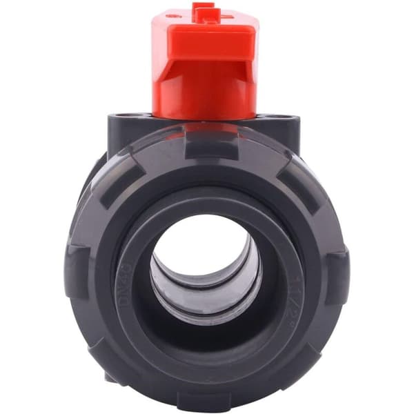 40 mm PVC trykkventil – Lim – Kuleventil – Kvart omdreining – EPDM O-ringer for langvarig tetting