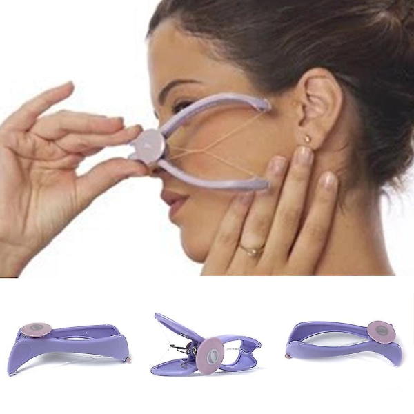 Mini ansiktshårborttagning för kindhår - Hårborttagare för bomullstråd Manual Beauty Tool1137