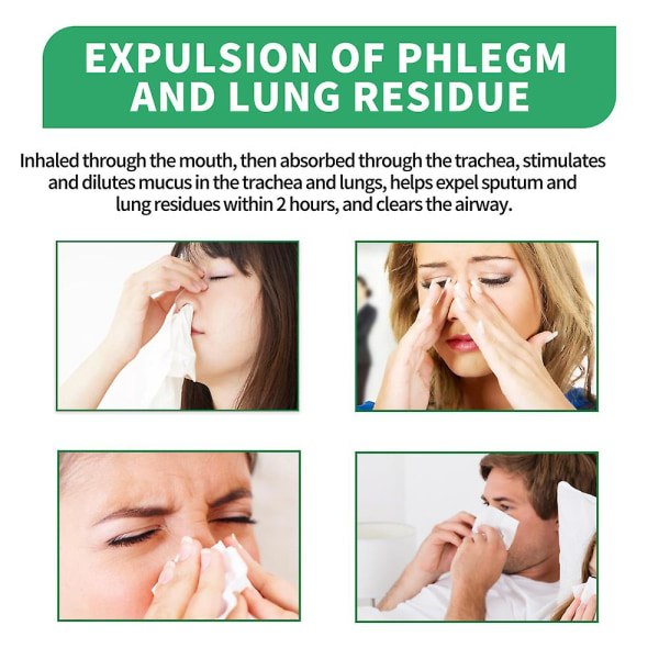 Yrttisuihke puhdistava keuhko lievittää kurkkukipua, nenän epämukavuutta, ei ärsyttävää nenän vartalonhoitosuihke