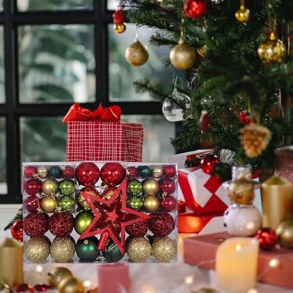 Julgranskulor \"Triple Star\" Paket